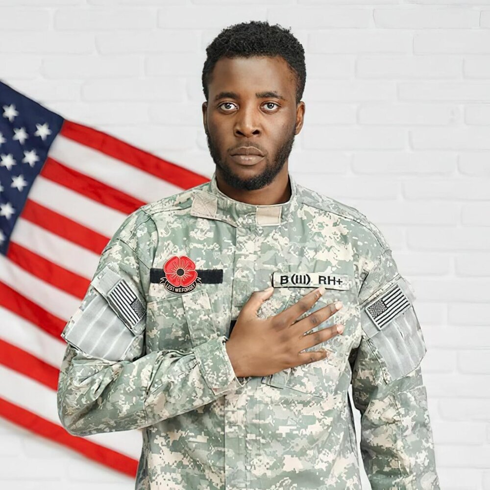 Red Poppy Flower Brooch Pins 60Pcs Memorial Lapel Badges Long-Lasting Enamel Acc - Picture 7 of 7